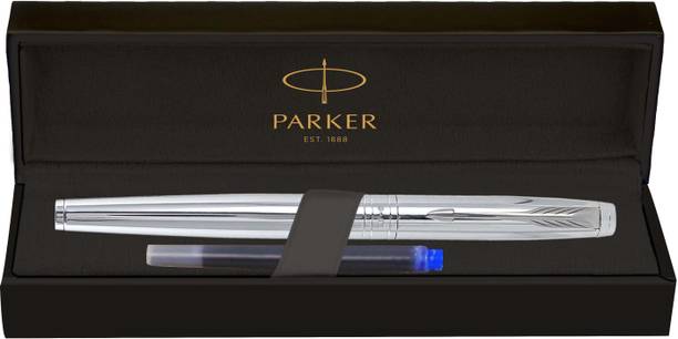 PARKER Aster Shiny Silver, Chrome Trim Fountain Pen