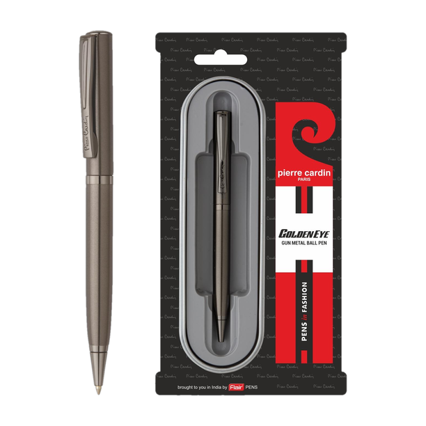 PIERRE CARDIN Golden Eye Gun Metal Ball Pen