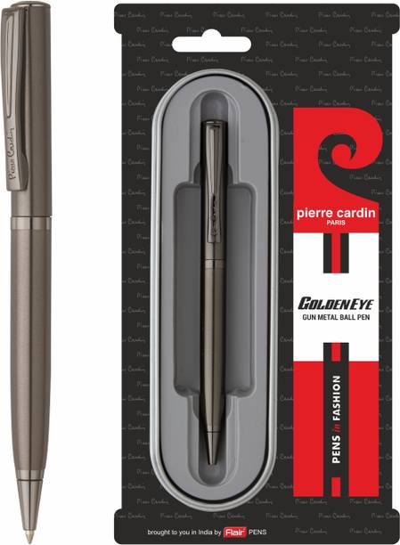 PIERRE CARDIN Golden Eye Gun Metal Ball Pen