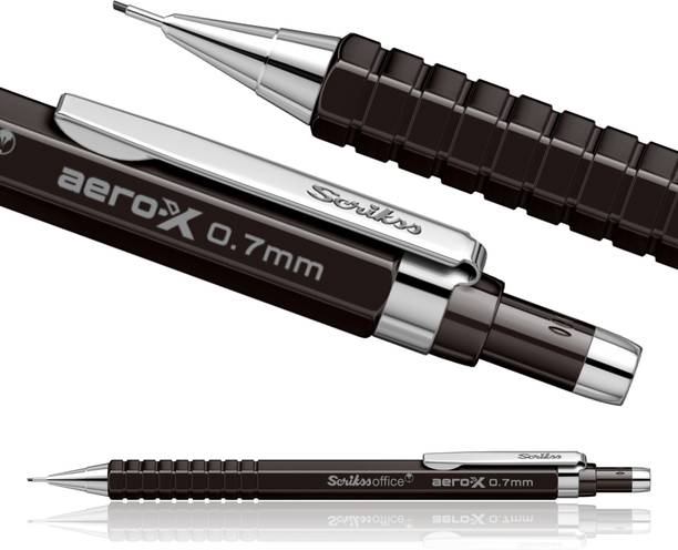 Scrikss Aero-X 0.7mm Black Mechanical Pen Pencil Lightweight Mechanical Pencil