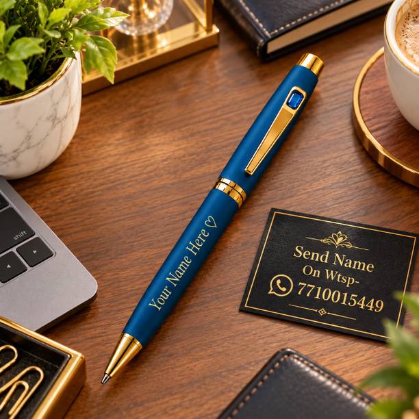 Izel Craft Luxury Green Body Brass Metal Gift Pen Ball Pen
