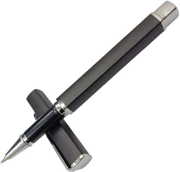 PILOT Mini Series 111 Black Light Weight Square Shape Metal Body Fine Tip Best Roller Ball Pen