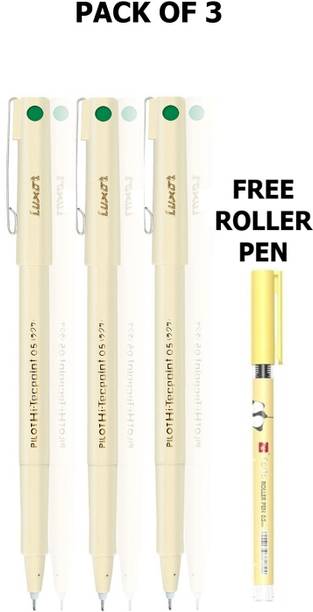 PILOT Hi-Tecpoint O5 0.5mm Extra Fine Point Roller Ball Pen FREE ROLLER PEN Roller Ball Pen