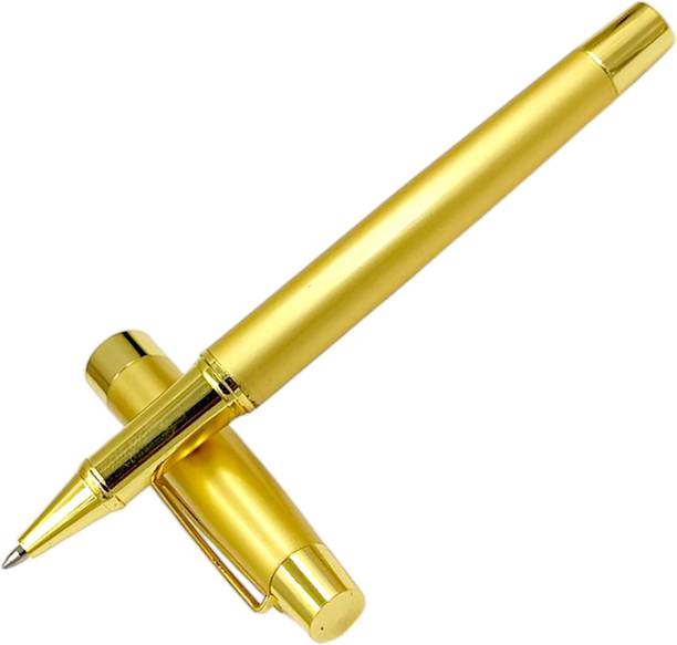 auteur Luxury Trinity Gold Plated Metal Body Student Pen Gift Roller Ball Pen