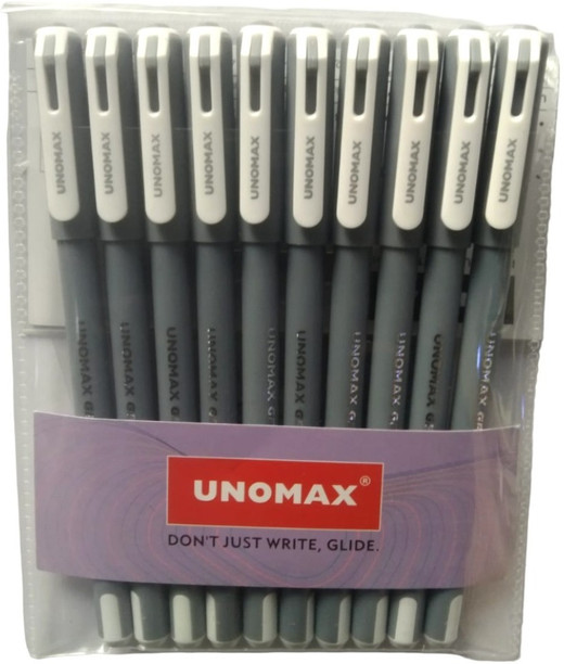 Unomax Geltron Pop Gelschreiber Rot – 20 Stück, 0,6 Mm, Wasserfeste Tinte, Pastellfarben