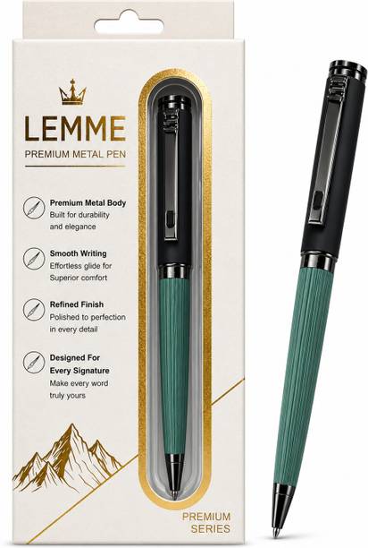 Lemme Movistar Premium Metal Pen | Smooth Writing |Office, Business & Gifting Ball Pen