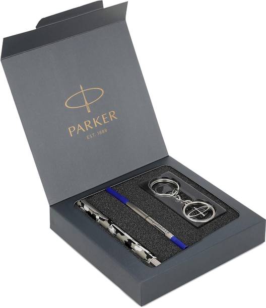 PARKER Vector Camouflage Coated Special Edition Roller Ball Pen With Key Chain Pen Gift Set