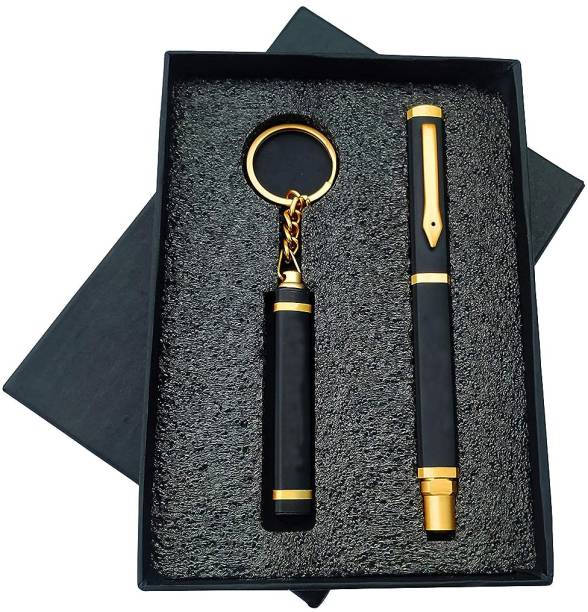SAZARA SAZARA Mat Ball Pen and Key chain Set Pen Gift Set