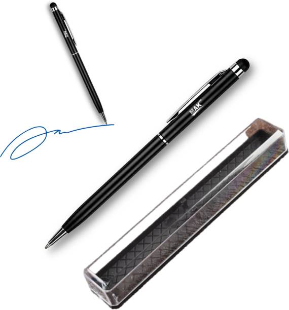 MAK Stylus Touch Preimium Pen Universal Touch Pen Works on Any Touch Screen (Black) Multi-function Pen