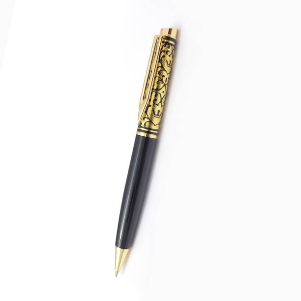 UJJi Antique Design Golden Cap Brass Material Metal Ball Pen