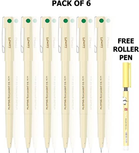 PILOT Hi-Tecpoint O5 0.5mm Extra Fine Point Roller Ball Pen FREE ROLLER PEN Roller Ball Pen