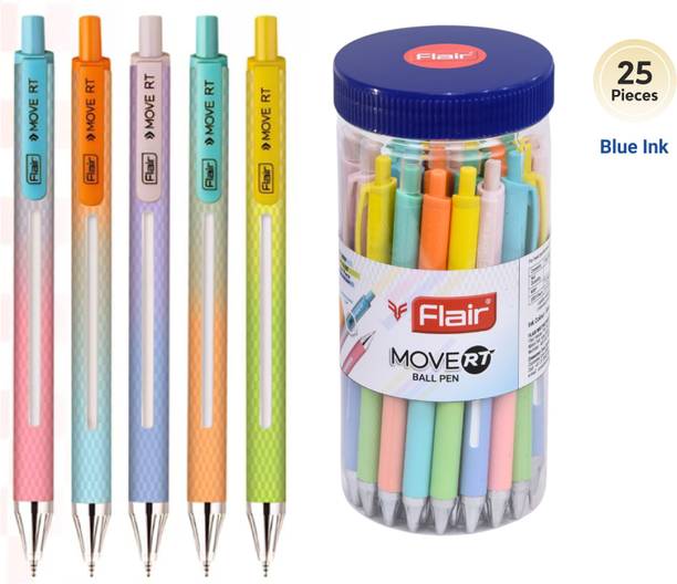 FLAIR Move RT Ball Pen Pack of 25 Ball Pen