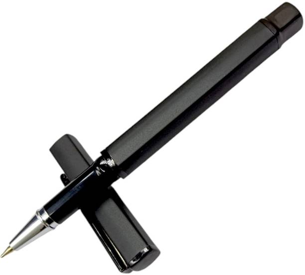 PILOT Mini Series 2709 Black Light Weight Square Shape Metal Body Fine Tip Best Roller Ball Pen