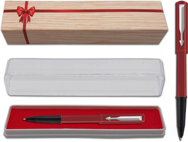 PARKER Beta Neo Red Roller Pen with Gift Box Pen Gift Set