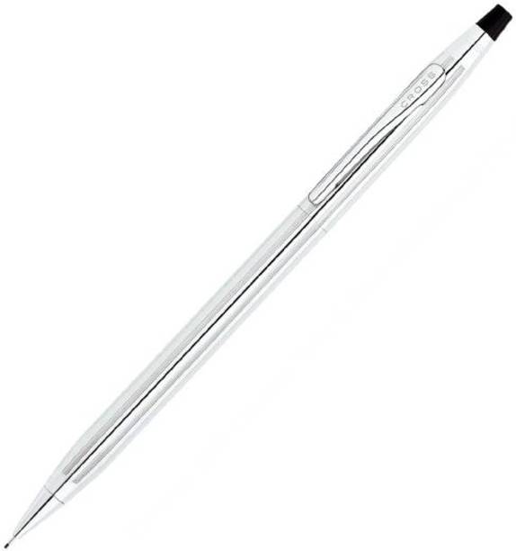 CROSS Classic Century Lustrous Chrome with Chrome Trim 0.7mm Mechanical Pencil Mechanical Pencil