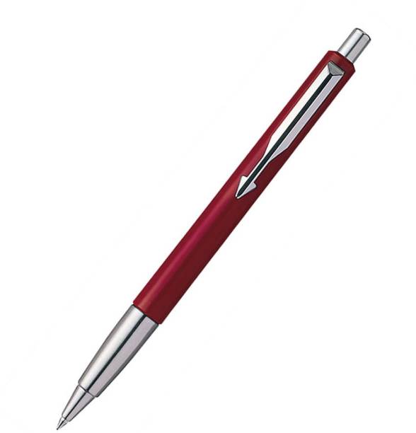 PARKER VECTOR STANDARD RED CT BALL PEN WITH PARKER LOGO KEYCHAIN Pen Gift Set