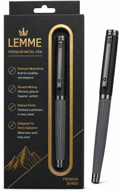 Lemme Everlight Premium Metal Pen | Smooth Writing Fine| Office, business & Gifting Roller Ball Pen