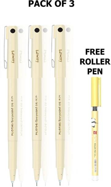 PILOT Hi-Tecpoint O5 0.5mm Extra Fine Point Roller Ball Pen FREE ROLLER PEN Roller Ball Pen