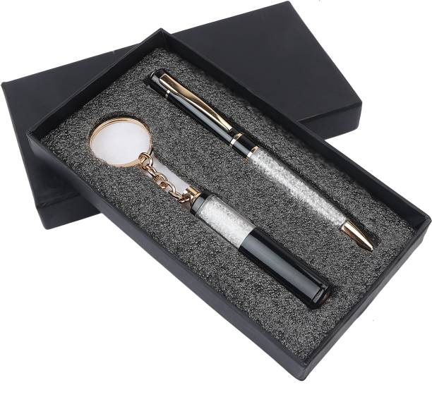 SAZARA SAZARA Glossy Ball Pen and Key chain Set Pen Gift Set