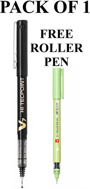 PILOT V7 Liquid Ink Roller Ball Pen| 0.7 mm Needle Tip | Smooth CARTRIDGE TECHNOLOGY Roller Ball Pen