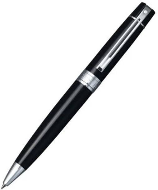 SHEAFFER Gift Set 300 G9312 Glossy Black CT Ball Pen with Business Card Holder Ball Pen