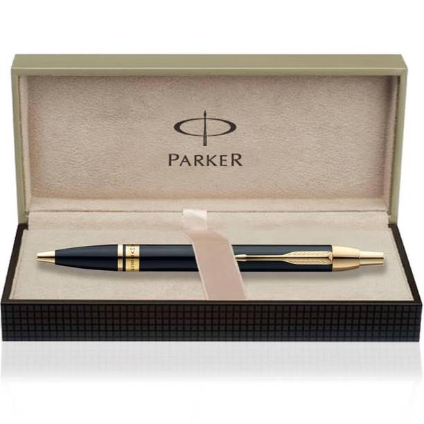 Parker Odyssey Laque Black Gold Trim Ball Pen