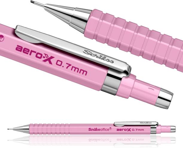 Scrikss Aero-X 0.7mm Pink Mechanical Pen Pencil Lightweight Mechanical Pencil