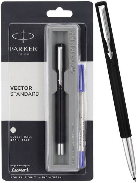 PARKER Vector Standard, Chrome Trim Roller Ball Pen