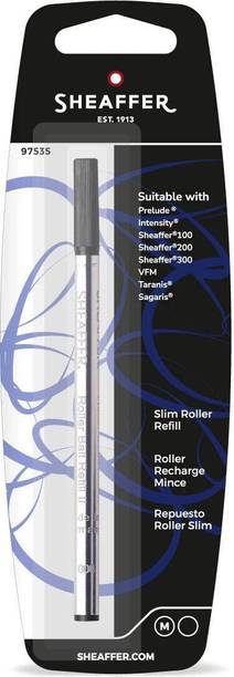 SHEAFFER Slim Rollerball Black (M) (Suitable with VFM, SH10, SH300, Sagaris, Icon Models) Refill