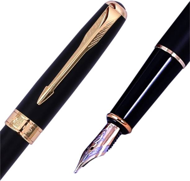 Krink F133 Jinhao Baoer 801 Luxury Executive Stainless Steel Fountain Pen Fountain Pen