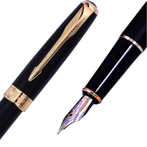 Krink F133 Jinhao Baoer 801 Luxury Executive Stainless Steel Fountain Pen Fountain Pen