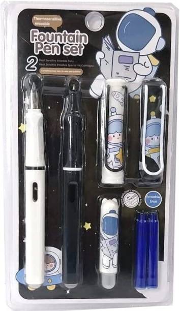 fixer Space Astronaut Theme Replacable Cute School Pens Office Fountain Pen