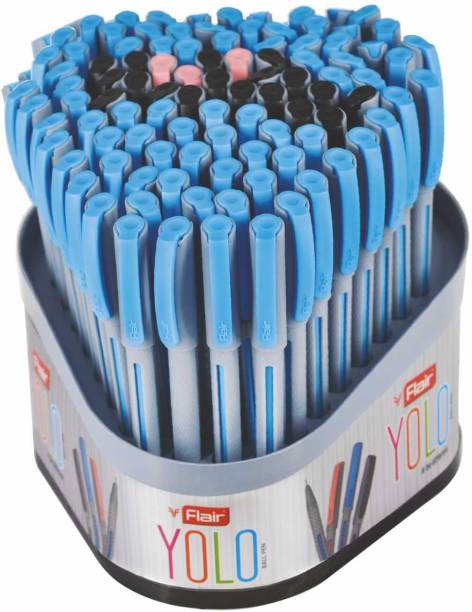 FLAIR Yolo Pack of 100 Ball Pen