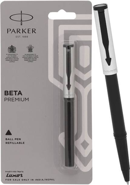 PARKER Beta Prem CT(Systemark) Silver Ball Pen
