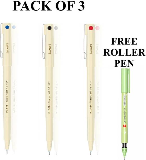 PILOT Hi-Tecpoint O5 0.5mm Extra Fine Point Roller Ball Pen FREE ROLLER PEN Roller Ball Pen