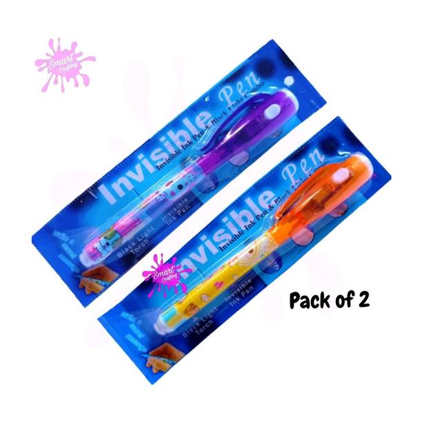 SmartCrafting Invisible Ink Magic Pen with UV Light For Kids Multi-functions Uses Digital Pen