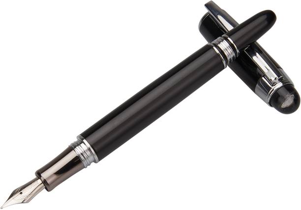 Gold Leaf 79 Starwalker Cross Line Fountain Pen Silver Checked Pen Set Of 1 Pcs Fountain Pen