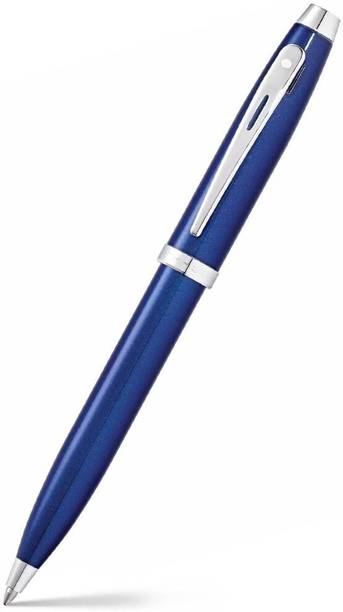 SHEAFFER 9339 Gift 100 Glossy Blue With Chrome Tone Trim Premium Ball Pen