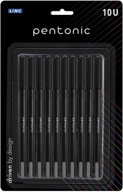Pentonic 0.7 mm Ball Pen Blister Pack | Sleek Matte Finish Body, Effortless Writing Ball Pen