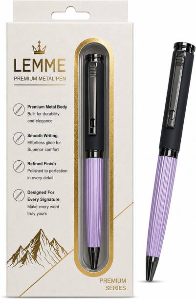 Lemme Benetton Premium Metal Pen | Smooth Writing |Office, Business & Gifting Ball Pen