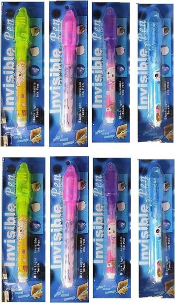 Eclet 2 Invisible Magic Pen For Kids With Uv Light - Birthday Return Gifts For Kids Digital Pen