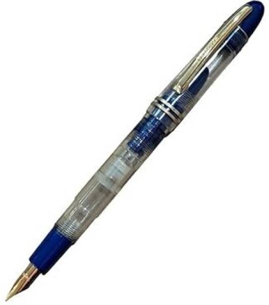 EMONTE Emonte Fountain Pens Set with Blue Ink Colors, Fine Nib, Gift Pack Fountain Pen