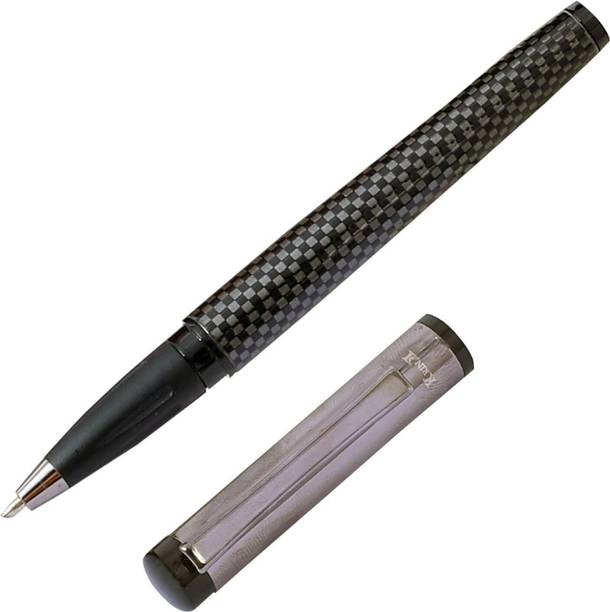 krink r044 black grey combination fitted germany made refill roller ball pen