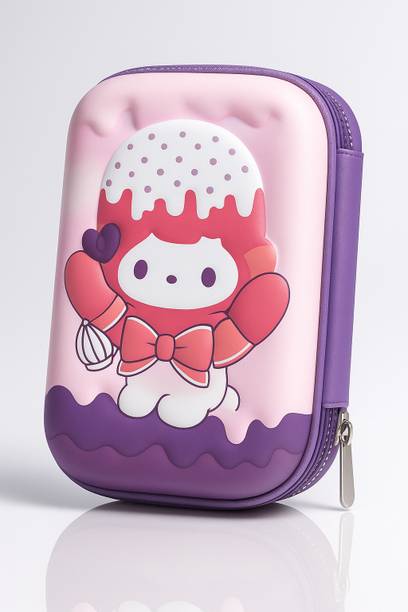 BoxyBuddy SweetKuromi Series Kuromi Character Print / Anime Girl Theme Art EVA Pencil Box