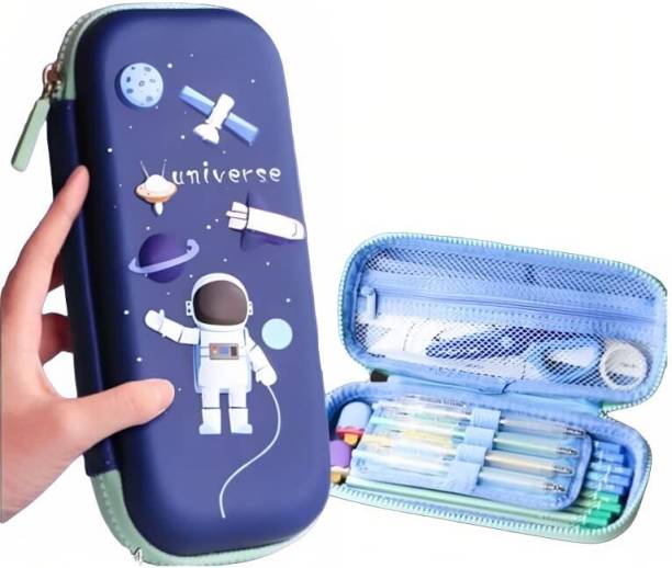 AR Jouiet Mansion Astronaut 3D Art EVA Pencil Box