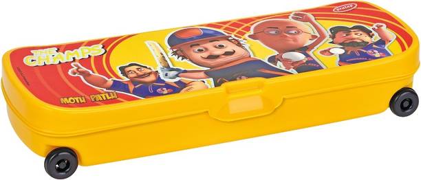Pratap Skate Box Motu Patlu Art Polypropylene Pencil Box