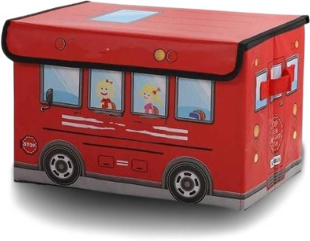 JAI Multipurpose Storage Box Kids Track Design Art Metal Pencil Box