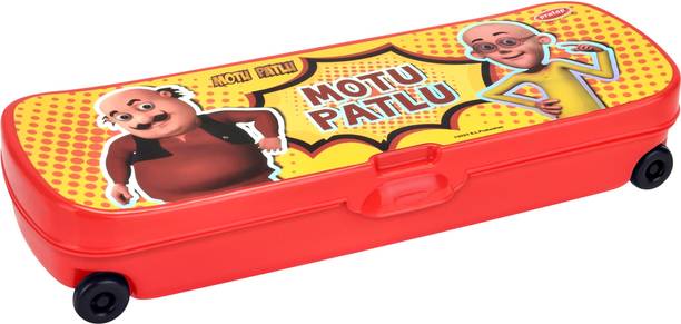 Pratap Skate Box Motu Patlu Art Polypropylene Pencil Box