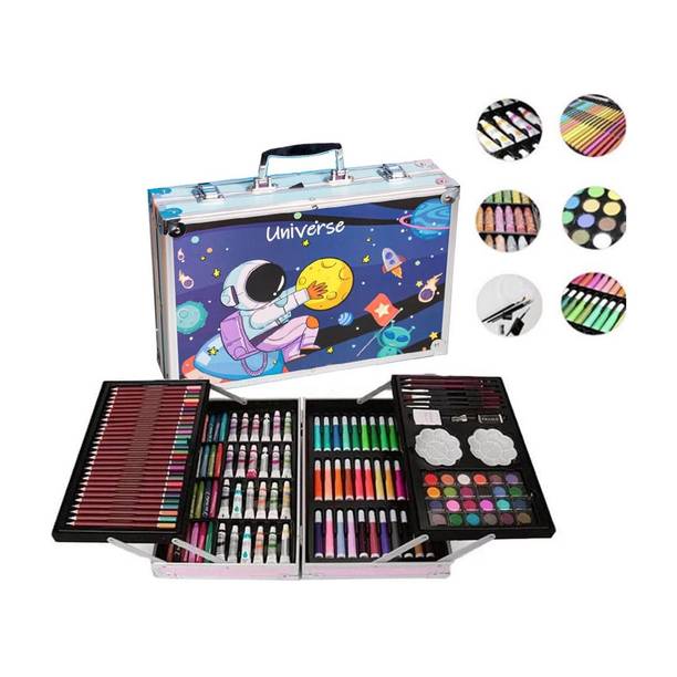 Neel Spcae Art & Craft Painting Box,Big Coloring Suitca