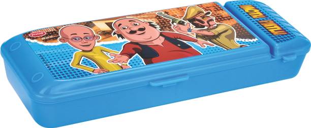 Pratap Hy Function Motu Patlu Art Polypropylene Pencil Box